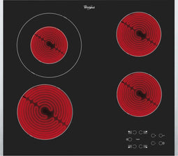 Whirlpool AKT 8130 BA - Keramisch kookplaat - ZWart