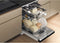 Whirlpool W7F HS41, Vrijstaand, Volledige grootte (60 cm), Wit, Zwart, Knoppen, 1,3 m