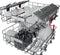 Whirlpool WCIO3T341PES - Inbouw vaatwasser- Stil 41Db