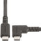 Startech.com RUSB315CC2MBR - Haakse USB-C Kabel - 2m 100W Power Delivery 4K 60Hz DP Alt Mode Zwart