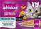 Whiskas Adult Multipack Vis van de Dag Selectie in Saus 12 x 85 gr