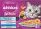 Whiskas Adult Multipack Vis van de Dag Selectie in Saus 12 x 85 gr