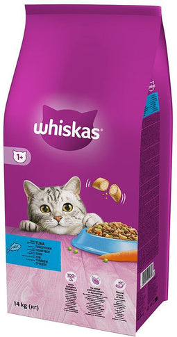 Whiskas - Adult Tuna With Vegetables Kattenvoer 14 KG - Voordeelverpakking