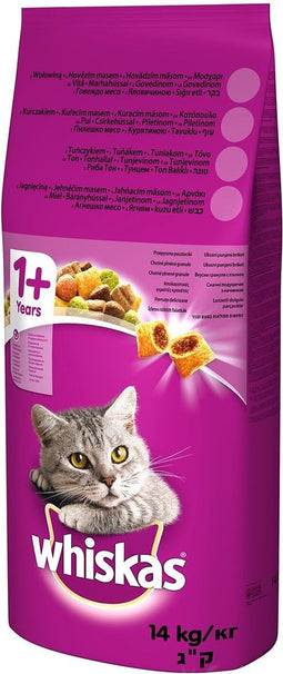 WHISKAS Rind mit Karotte 14kg