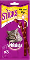 Whiskas Sticks 18 g - Kattensnack - Kip