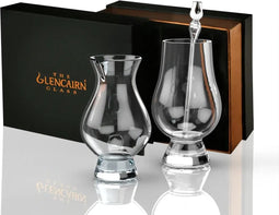 Whisky Combinatieset van 1 Whiskyglas met een kleine Waterkaraf en Pipette - Glencairn Crystal Scotland