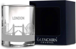 Whiskyglas Skyline Londen - Gegraveerd - Glencairn Crystal Scotland