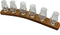 Whiskyglashouder van oude whiskyvaten met 6 Glencairn Cut Whiskyglazen - Darach en Glencairn Crystal Scotland