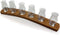 Whiskyglashouder van oude whiskyvaten met 6 Glencairn Whiskyglazen - Darach en Glencairn Crystal Scotland