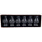 Whiskyglazen Cut 6 stuks - Geschenkverpakking - Loodkristal - Glencairn Crystal Scotland
