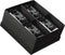 Whiskyglazen Gegraveerd met Edelhert 4 stuks - Just Slate Company Scotland