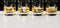 Whiskyglazen Gegraveerd met Fazant 4 stuks - Just Slate Company Scotland