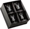 Whiskyglazen Gegraveerd met Haas 4 stuks - Just Slate Company Scotland
