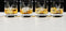 Whiskyglazen Gegraveerd met Haas 4 stuks - Just Slate Company Scotland