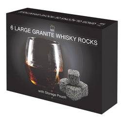 Whiskystenen - Graniet - set van 6 - Original Products