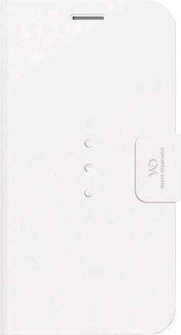 White Diamonds Crystal Wallet - Geschikt voor Samsung Galaxy S6 - Wit