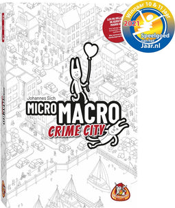 White Goblin Games Micromacro Crime City - Kaartspel / Coöpspel - Nederlandstalige editie