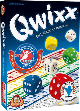 White Goblin Games - Qwixx - dobbelspel - basisspel