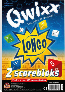 White Goblin Games Qwixx longo 2 scorebloks - Dobbelspel