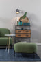 White Label Living hocker Polly - groen