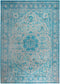 White Label Living vloerkleed Chi - Blauw - 160x230 cm