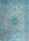 White Label Living vloerkleed Chi - Blauw - 160x230 cm