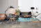 White Label Living vloerkleed Chi - Blauw - 160x230 cm