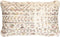 White Label Sierkussen Liv 50 X 30 Cm Polykatoen Wit/grijs