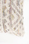 White Label Sierkussen Liv 50 X 30 Cm Polykatoen Wit/grijs