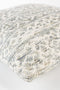 White Label Sierkussen Liv 50 X 50 Cm Polykatoen Wit/blauw