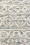 White Label Sierkussen Liv 50 X 50 Cm Polykatoen Wit/blauw