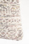 White Label Sierkussen Liv 50 X 50 Cm Polykatoen Wit/grijs
