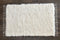 White Woven Sheepskin Rug