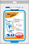 Whiteboard Bic Velleda 19x26cm + stift + wisser - 24 stuks
