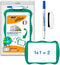 Whiteboard Bic Velleda recycled 21x31cm + stift + wisser