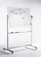 Whiteboard Lega verrijdbaar 100x200cm magnetisch emaille