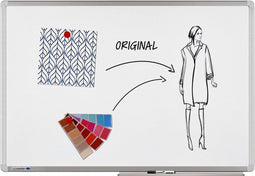 Whiteboard Legamaster Universal plus 60x90cm emaille