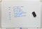 Whiteboard | Magnetisch | Aluminium Frame | Draagkoffer en starterspakket | 60 x 90 cm