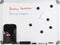 Whiteboard | Magnetisch | Aluminium Frame | Draagkoffer en starterspakket | 60 x 90 cm