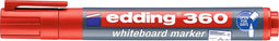 Whiteboard marker Edding 360-004 Rood