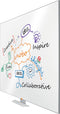 Whiteboard nobo nano clean staal 210x120cm