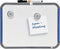 Whiteboard Nobo Q-Home Slim 22x28cm Wit