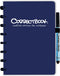 Whiteboard notitieblok / schrift - Correctbook - A5 - Gelijnd - Blauw