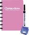Whiteboard notitieblok / schrift - Correctbook - A5 - Gelijnd - Roze