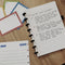 Whiteboard notitieblok / schrift - Correctbook - A5 - Gelijnd - Wit