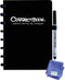 Whiteboard notitieblok / schrift - Correctbook - A5 - Gelijnd - Zwart