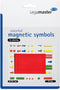Whiteboardmagneten Symbolen 10mm Rood