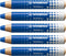 Whiteboardpotlood stabilo markdry 648/41 blauw | 5 stuks