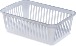 Whitefurze Mini opbergmand 25 cm, transparant