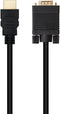 Nanocable 10.15.4348 - Adapter HDMI naar VGA - 1,8 m - Zwart